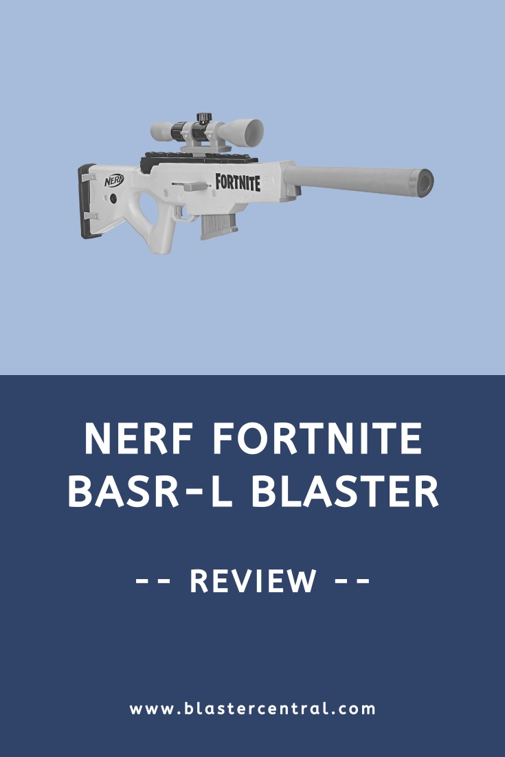 Review of the Nerf Fortnite BASR-L