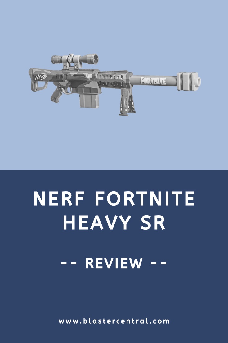 Review of the Nerf Fortnite Heavy SR