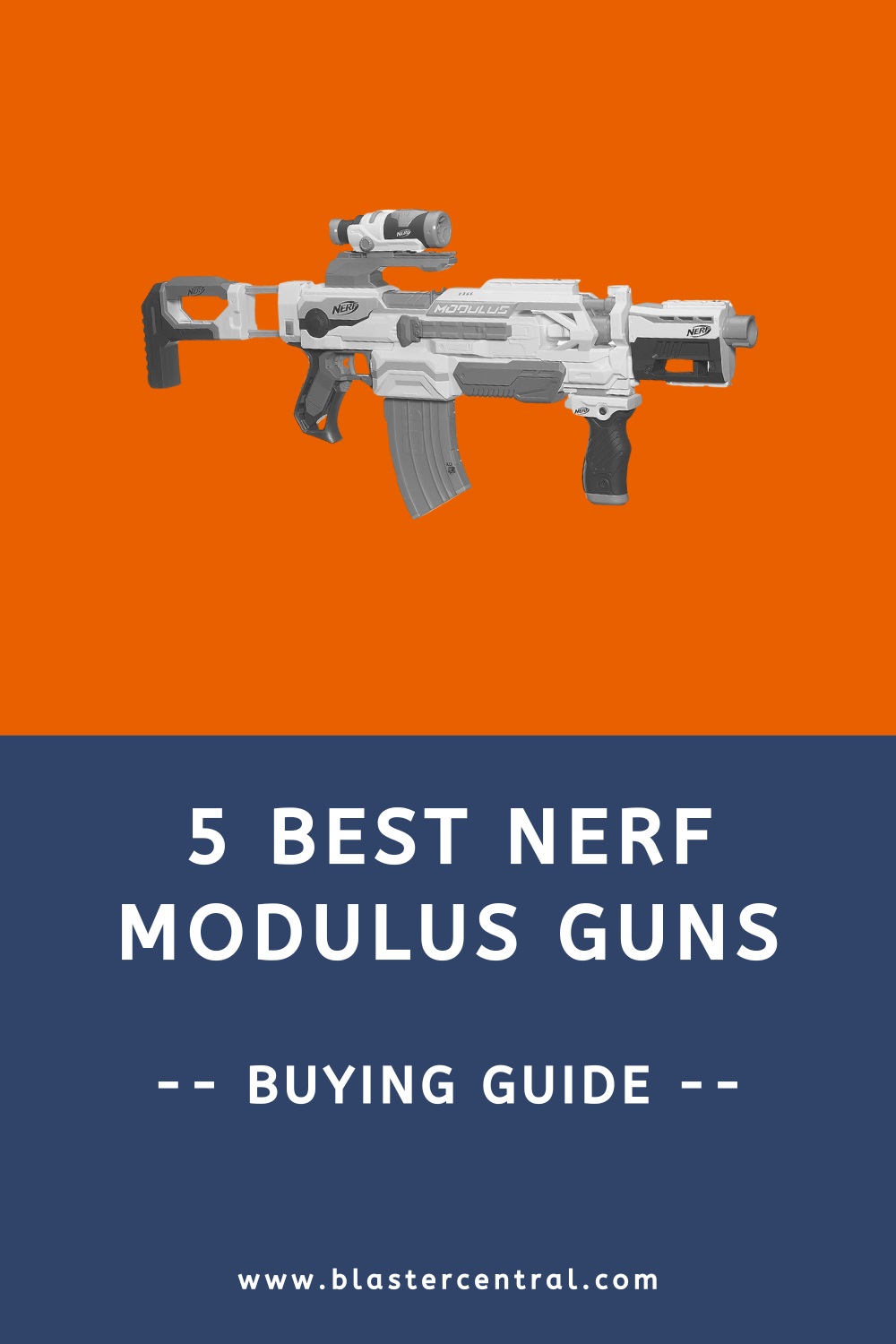 5 Best Nerf N-Strike Modulus guns