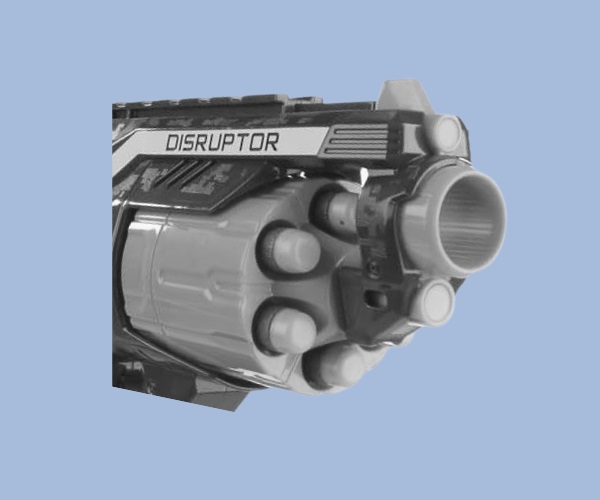 Cylinder of the Nerf Elite Disruptor