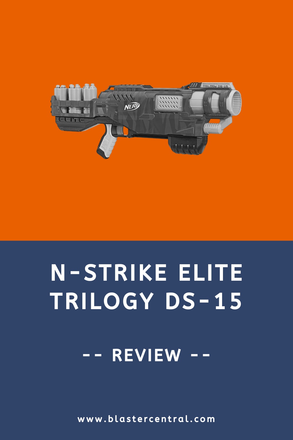 Review of the Nerf N-Strike Elite Trilogy DS-15
