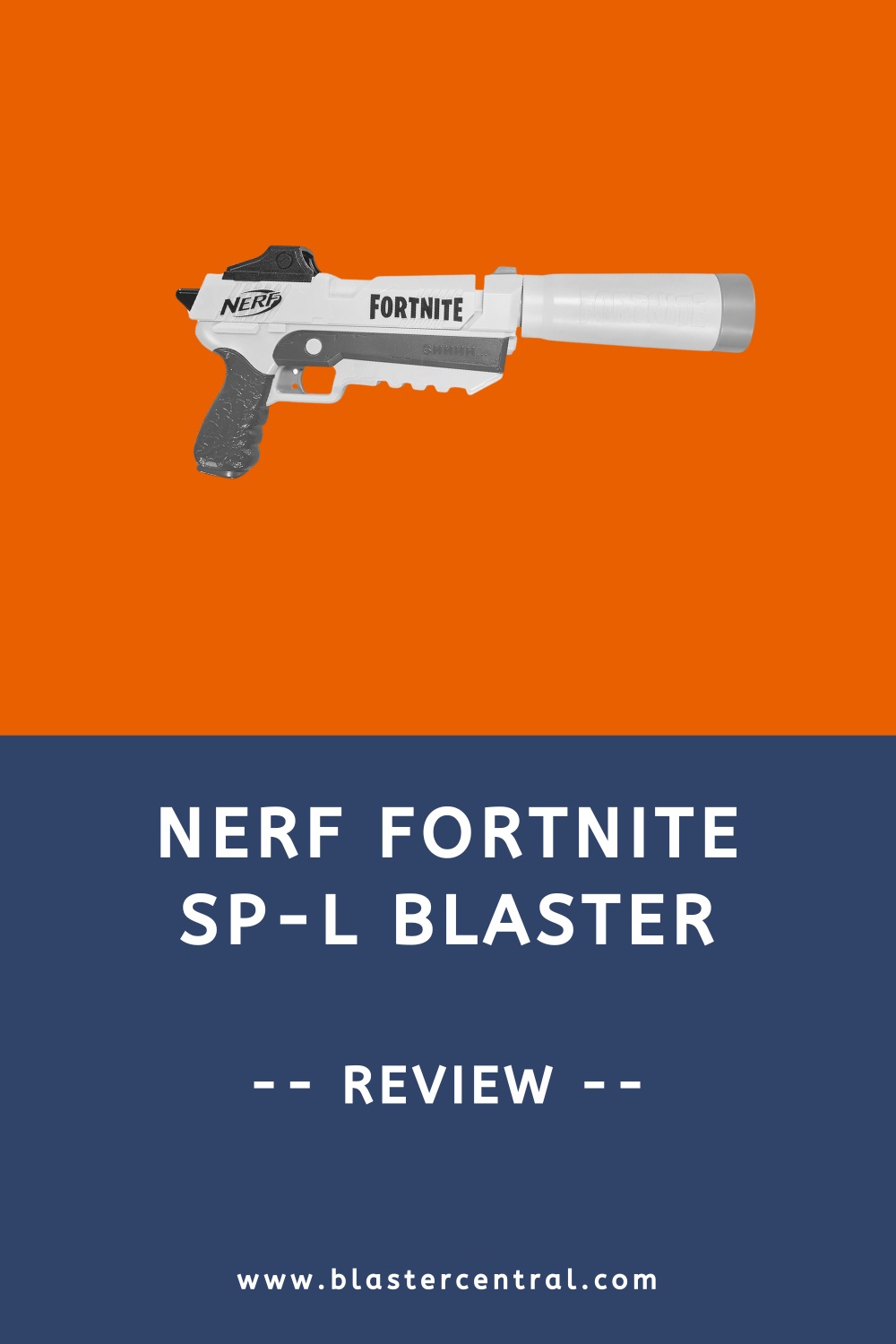 Review of the Nerf Fortnite SP-L Pistol Blaster