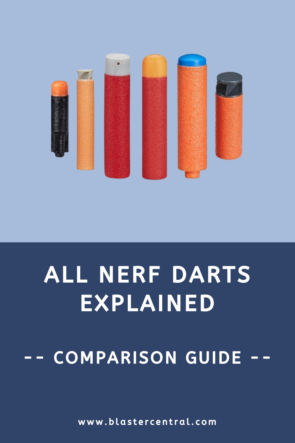 All Nerf darts explained (comparison guide)